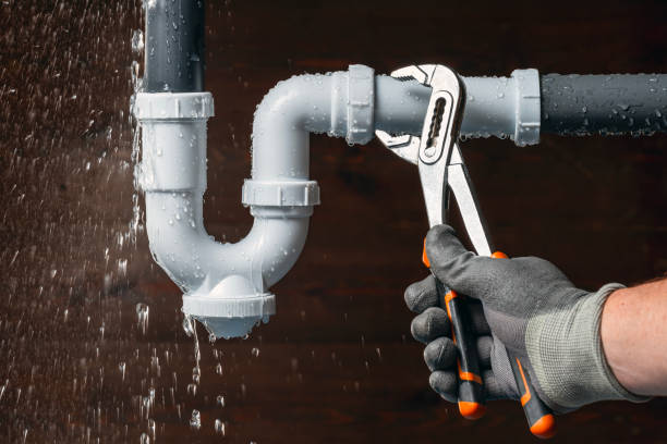 Professional Drain Cleaning technician working in Mims, FL